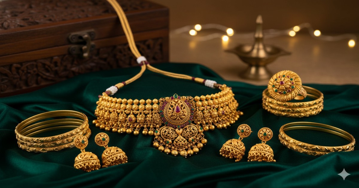 Exclusive 22K Gold Jewellery Designs