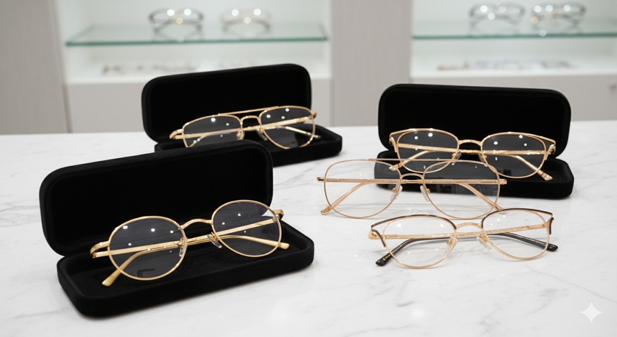 Gold Frames for Spectacles