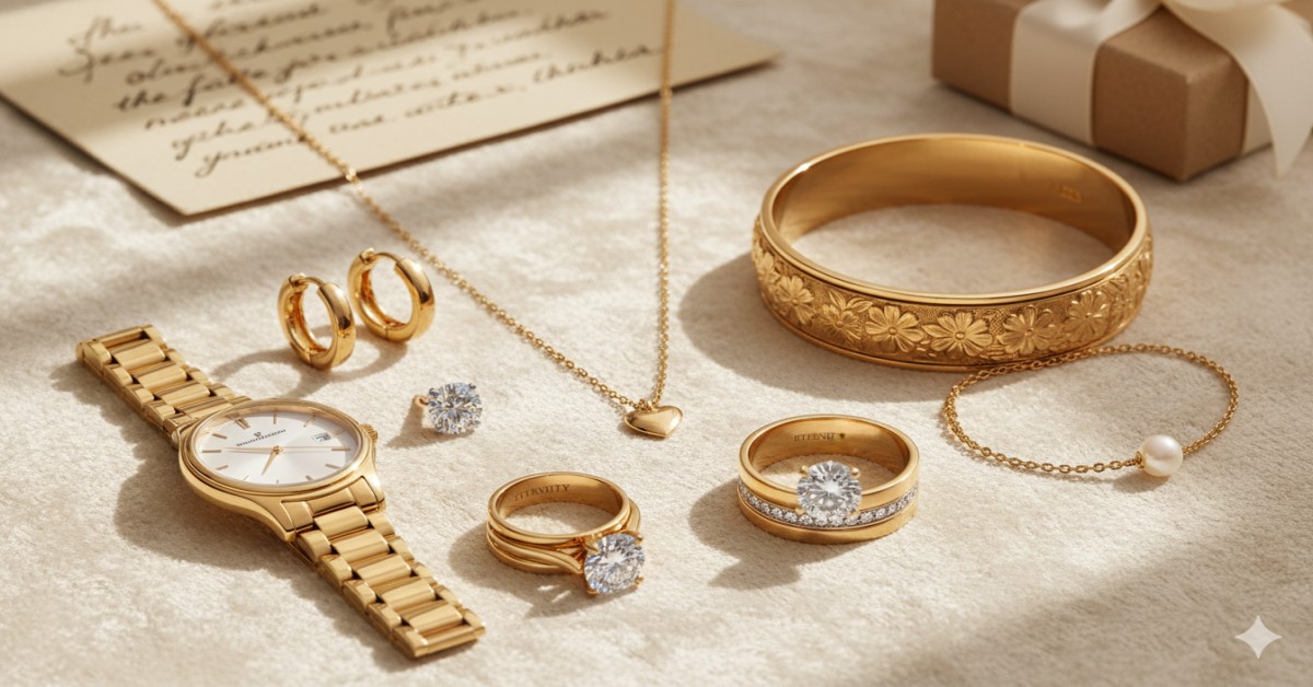 Gold Jewellery for Anniversary