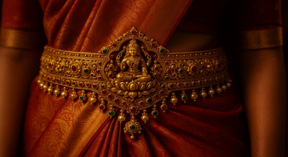 Gold Waist Belt (Kamarbandh)