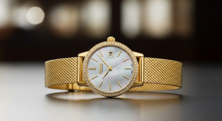 Gold Watch for Ladies