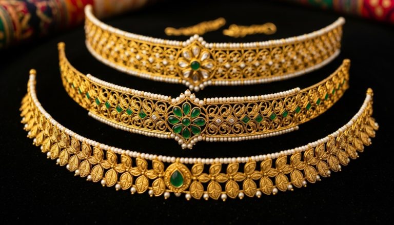 Lightweight Gold Chokers