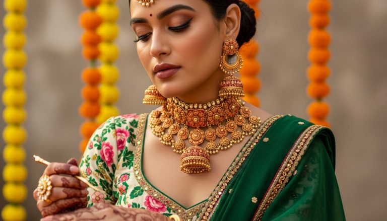 Matte Finish Gold Jewellery