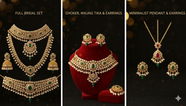 Modular Bridal Gold Sets