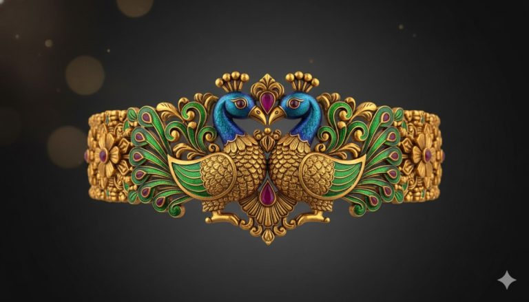 Peacock (Mayur) Design Gold Sets