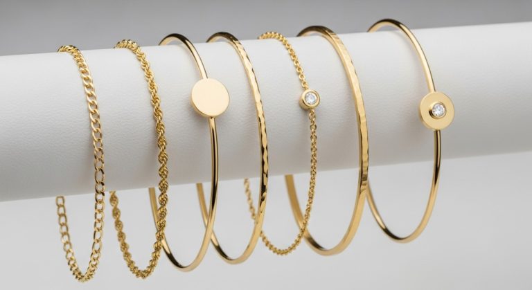 Simple Gold Bracelet