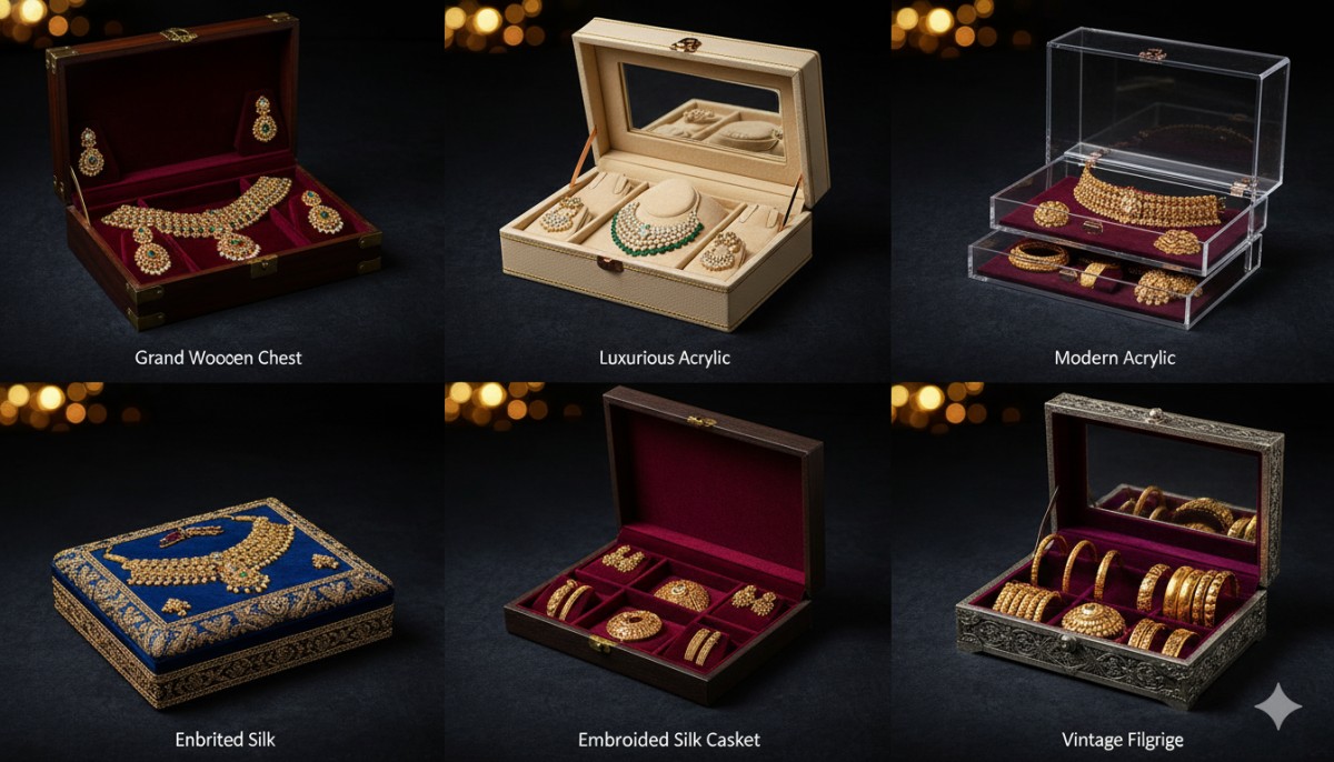 Top 5 Jewellery Boxes for Heavy Gold Sets