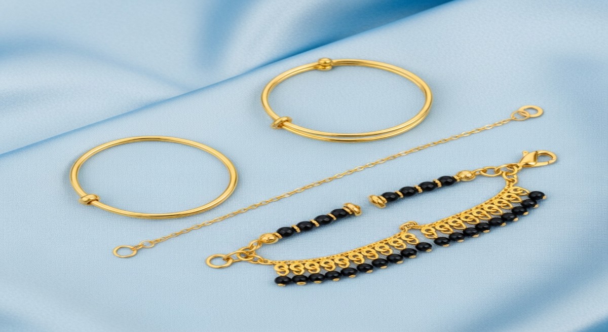 cute gold jewelry for baby