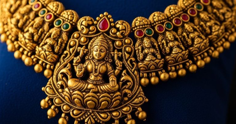 micro-gold plated temple necklaces