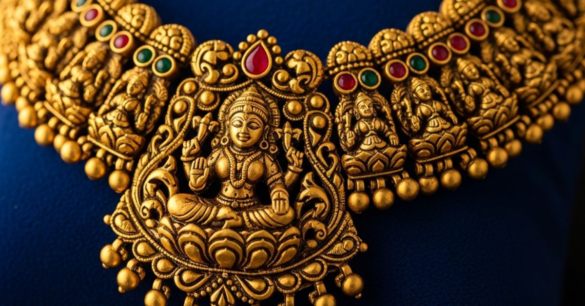 micro-gold plated temple necklaces